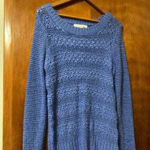 Forever 21 Blue Sweater, size large